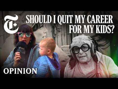 My Unexpected Answer to Balancing Work and Kids | NYT Opinion